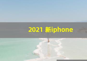 2021 新iphone